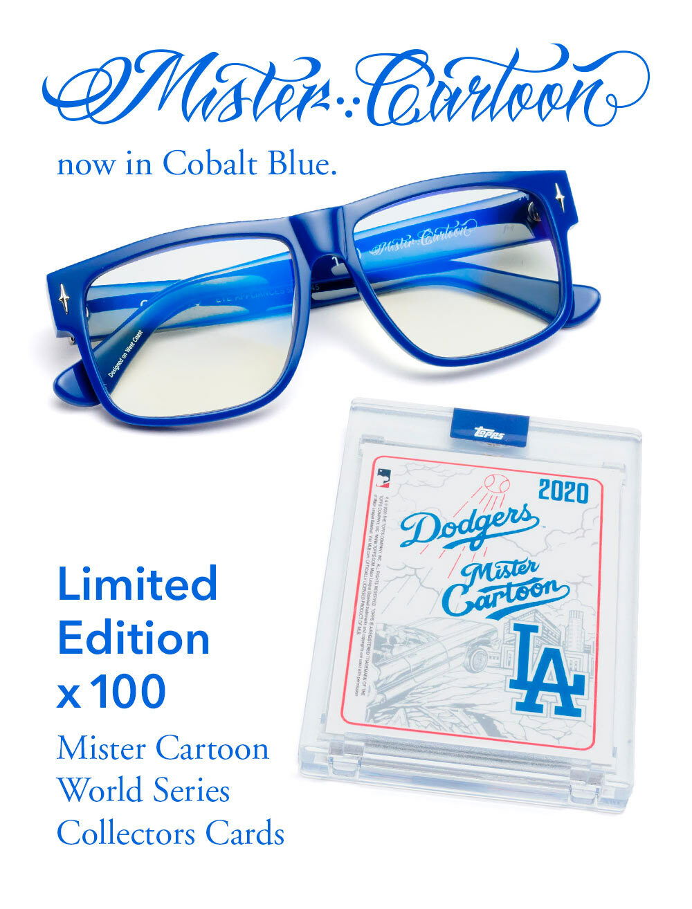 Dodgers Collab with Mister Cartoon 