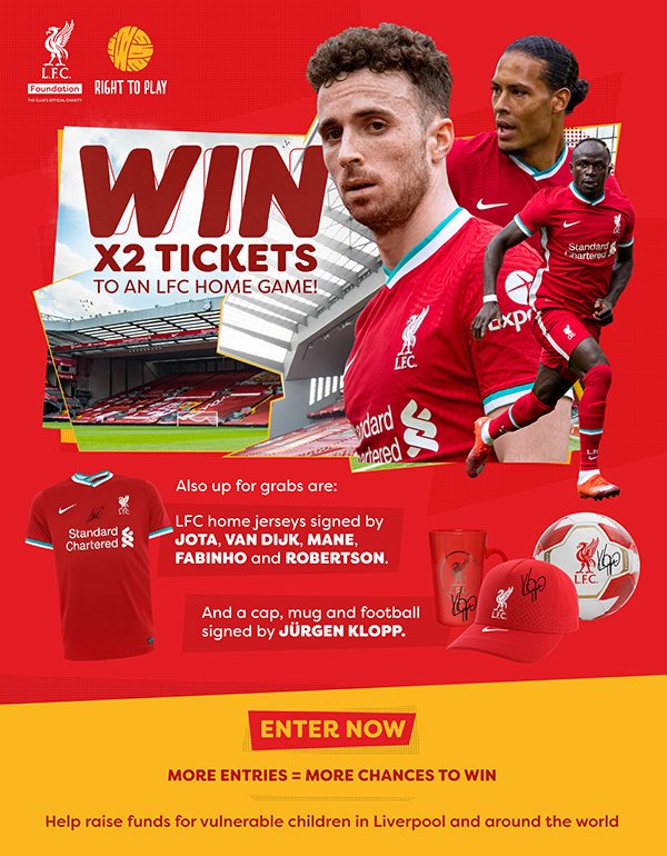 Liverpool FC — LFC Help Twitter Prize Draw