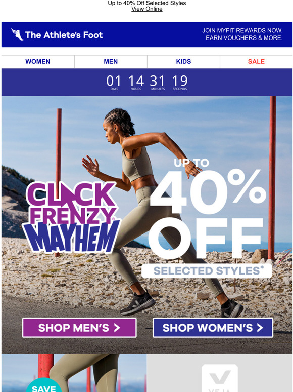 On Now! Click Frenzy Mayhem