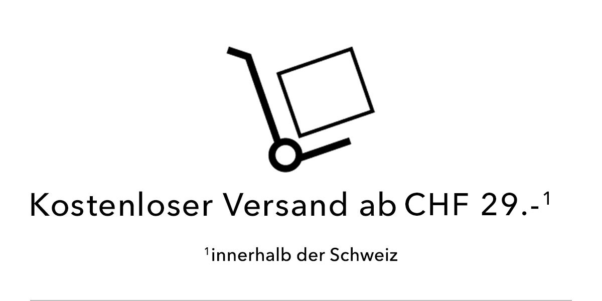 Versandkostenfrei ab CHF 29.-