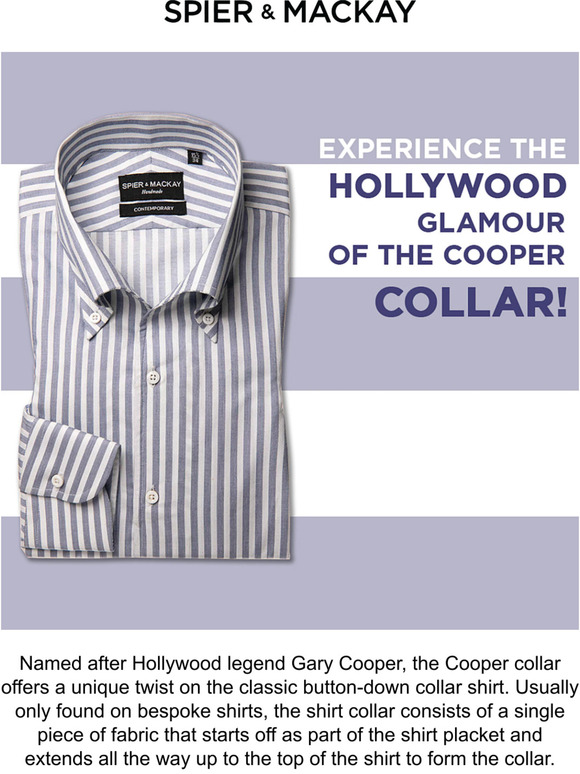 cooper collar dress shirt