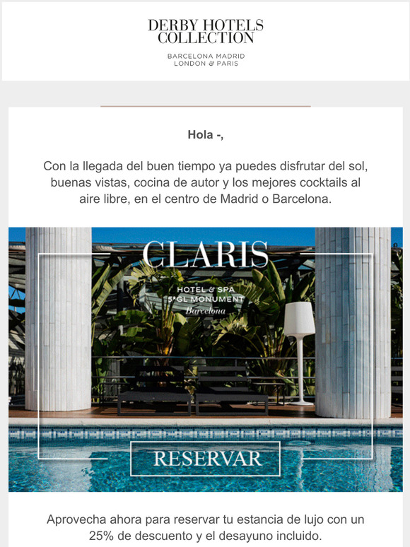-descubre nuestras terrazas y piscinas en el centro de Madrid y Barcelona