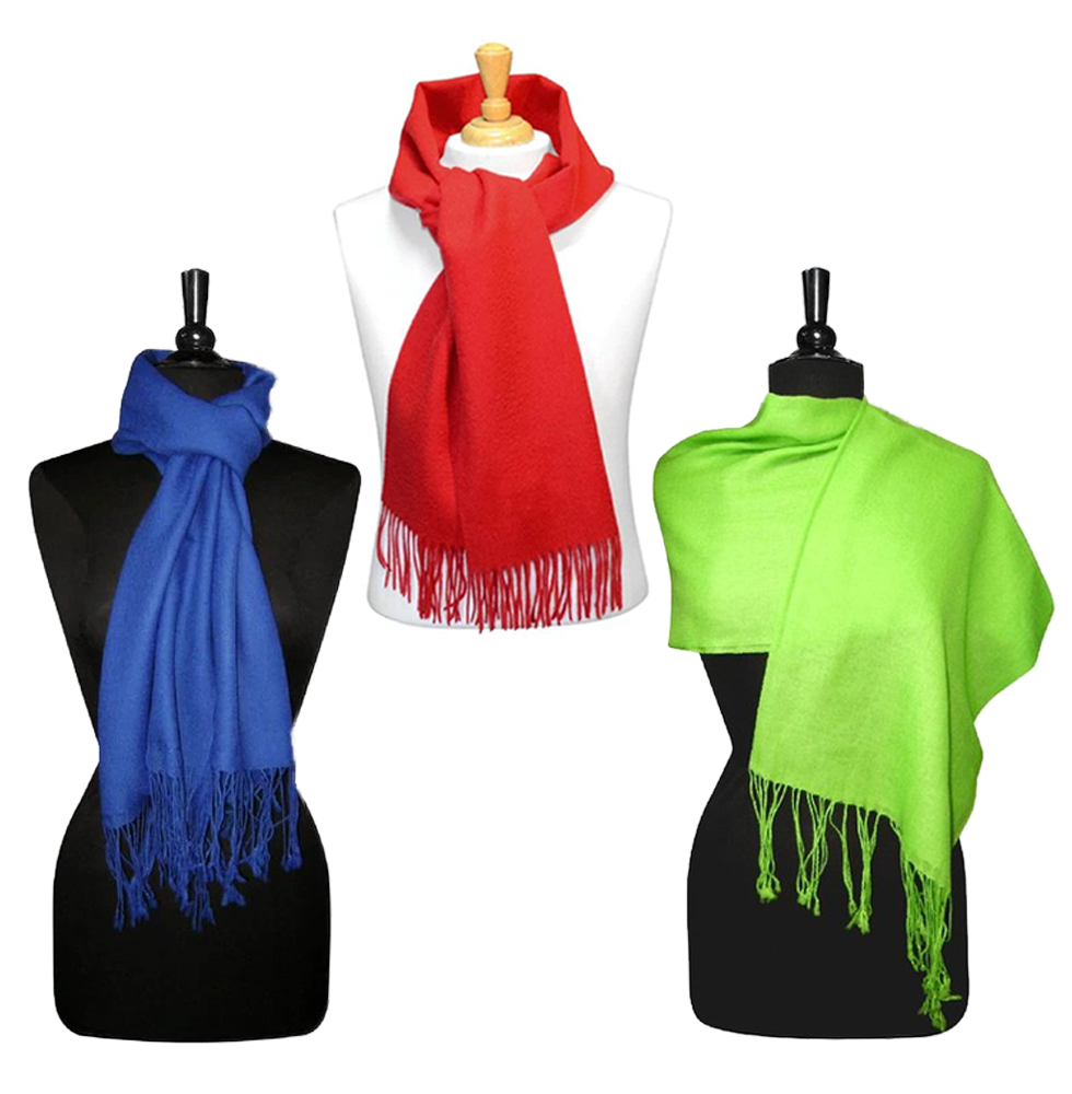Scarves and pashminas