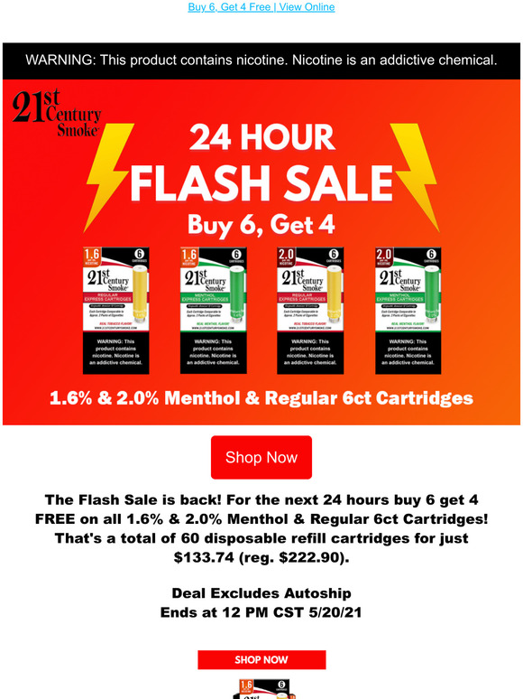 Don't Miss Out! Flash Sale  B6G4 Free