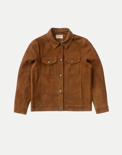 bettina nubuck jacket camel