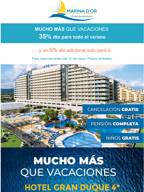 Oferta Flash! Junio, Hotel 4* Gran Duque 55 PC