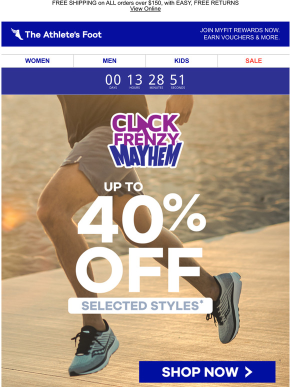 Click Frenzy Mayhem Ends Tonight!