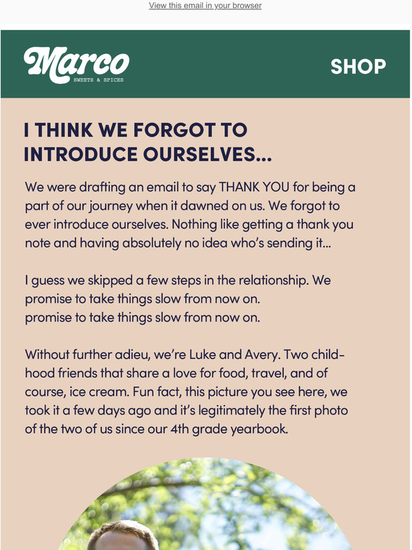 A Note From The Founders of Marco