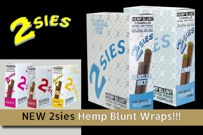 2sies Natural Hemp Blunts, CBD Smokes