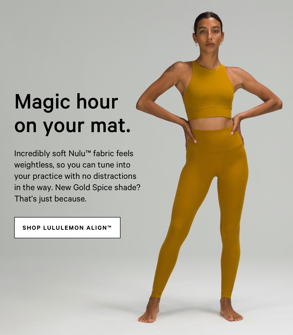 lululemon Align softness meets 
