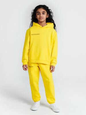 Kid's 365 hoodie—saffron yellow