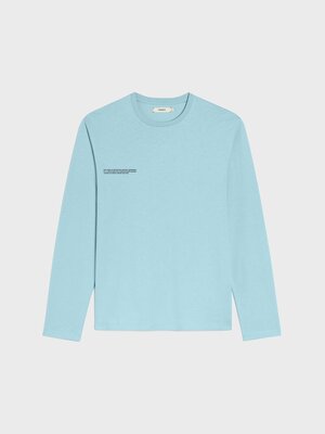PPRMINT™ organic cotton long sleeve t-shirt—celestial blue