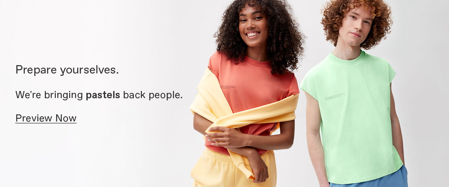 Prepare yourselves. We're bringing pastels back people.