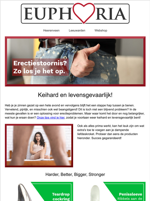 Pas op voor harde piemels!