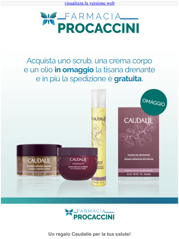 Un regalo Caudalie per la tua salute!