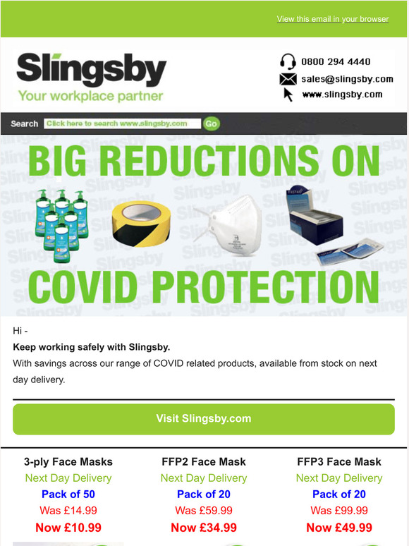 Work safely with Slingsby
