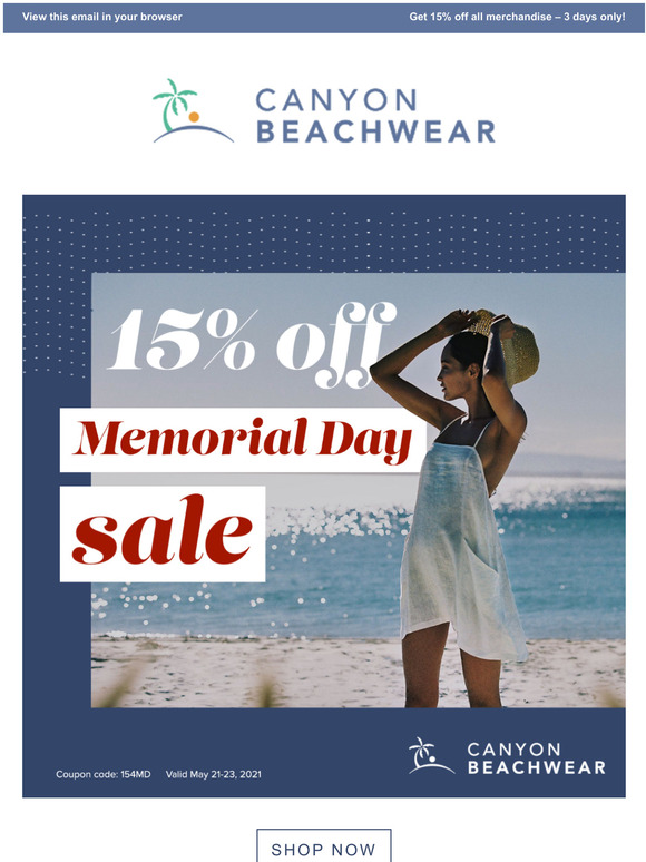 Are you ready for Memorial Day?