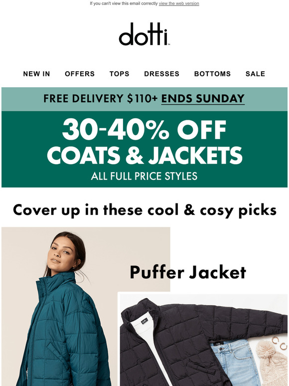 dotti puffer jacket