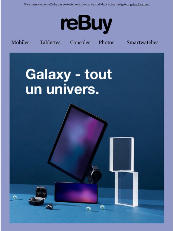 Samsung Galaxy jusqu -60% !
