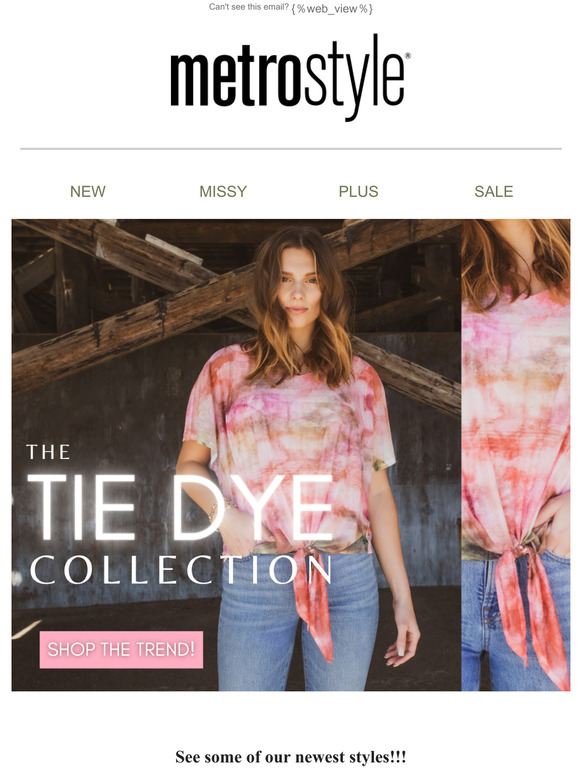 Metrostyle TIE DYE Milled