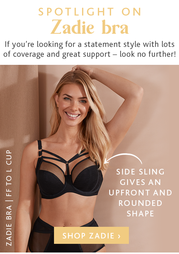 Bravissimo - “I love the Zadie bra, it makes me feel confident and sexy and  is so supportive and comfortable!” Nnenna, Bravissimo girl We love how  confident Nnenna looks in our Zadie