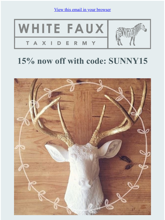 Kickoff Summer w/ 15% Off Our Animal-Themed Home Decor