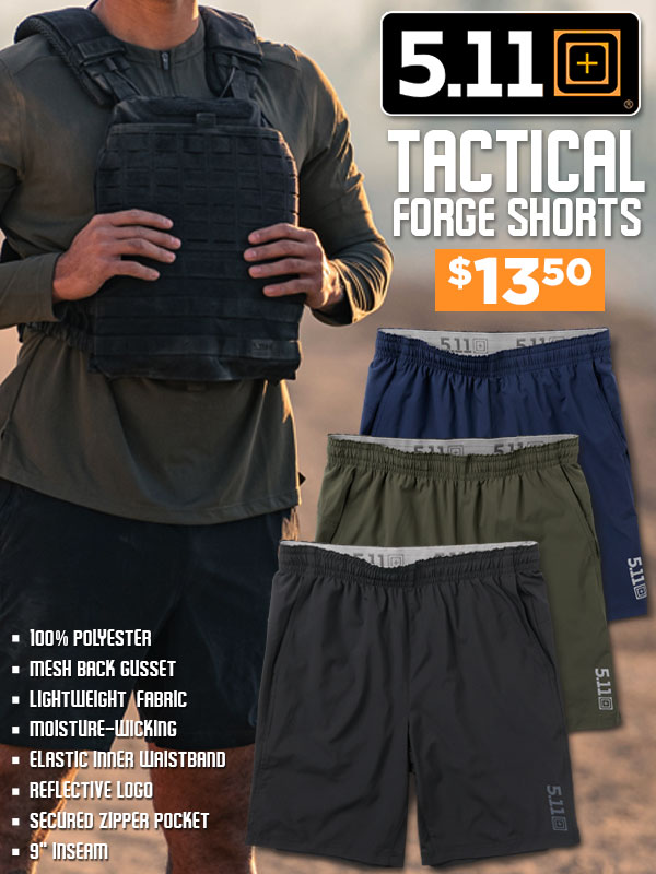 5.11 forge shorts