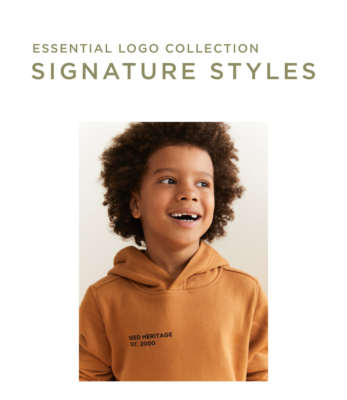 Shop the essential logo collection