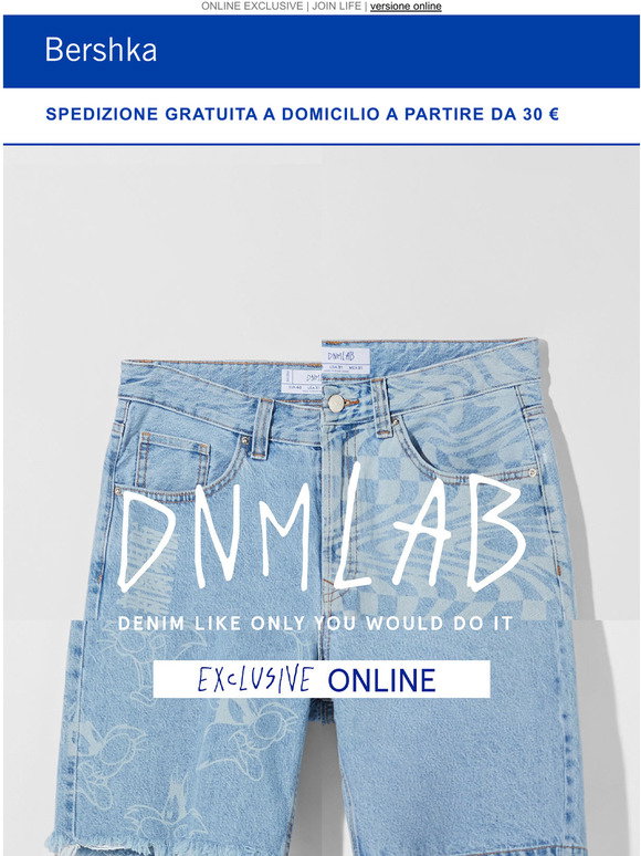 Bershka IT: NEW! DNM LAB Personalizza i tuoi jeans | Milled
