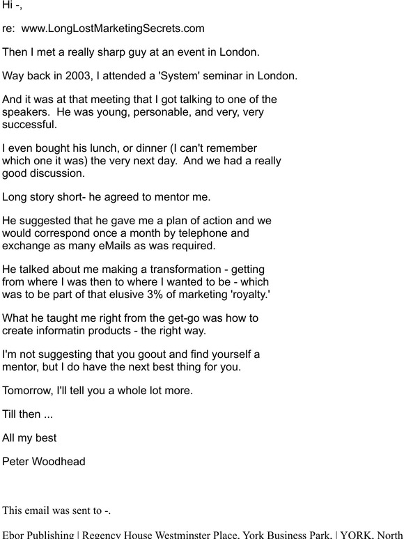 -But Then ... What Changed?