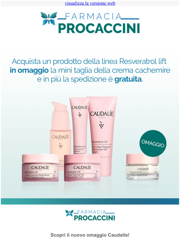 Scopri il nuovo omaggio Caudalie!