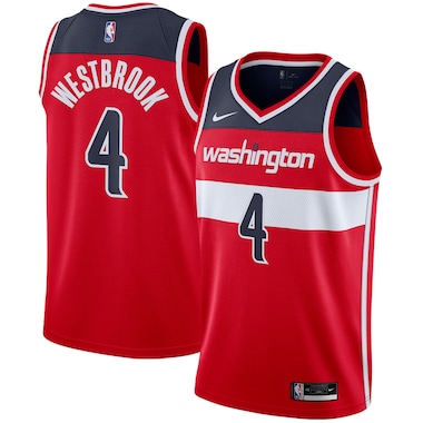 Russell Westbrook Washington Wizards Nike 2020/21 Swingman Player Jersey Red - Icon Edition