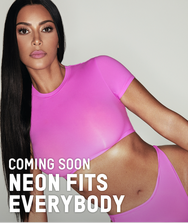 SKIMS: Coming Soon: Neon Fits Everybody