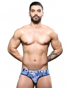 Andrew Christian Almost Naked Collection Printed Palms Brief