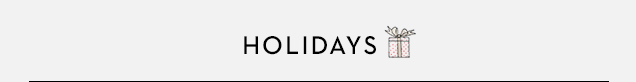HOLIDAYS