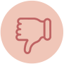 thumbs down