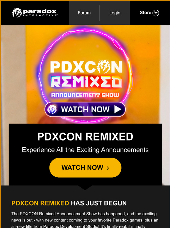 Paradox: PDXCON REMIXED 2021 Watch the Announcement Show Now!