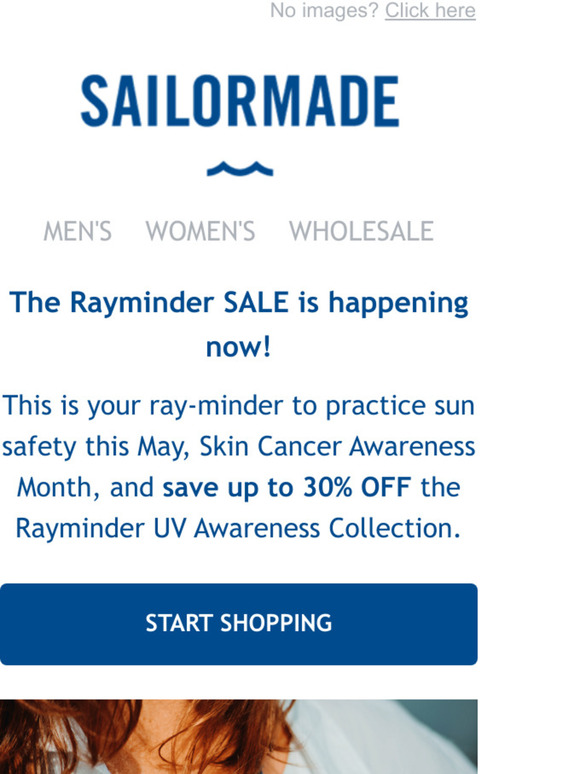 Save up to 30% on the Rayminder UV Awareness Collection