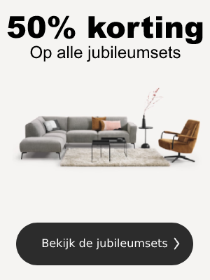 Ontvang 50% korting op de jubileumsets