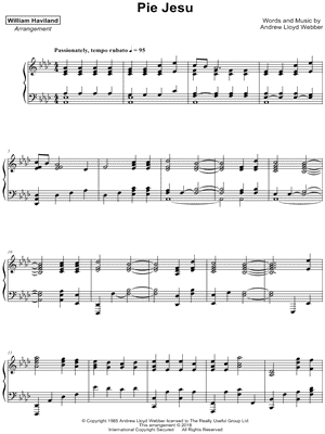 Featured Sheet Music