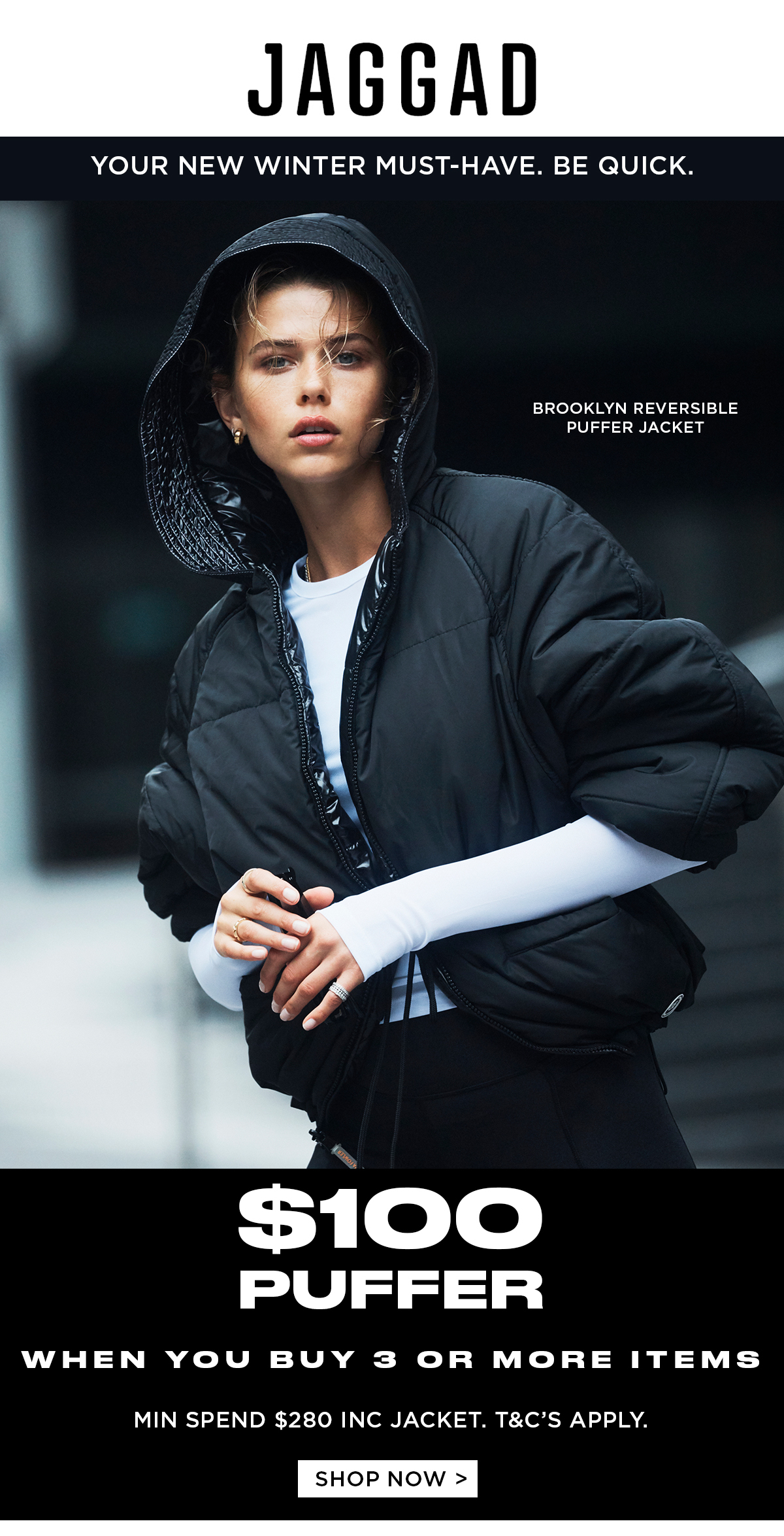 JAGGAD Have you seen this new Puffer Jacket? Milled