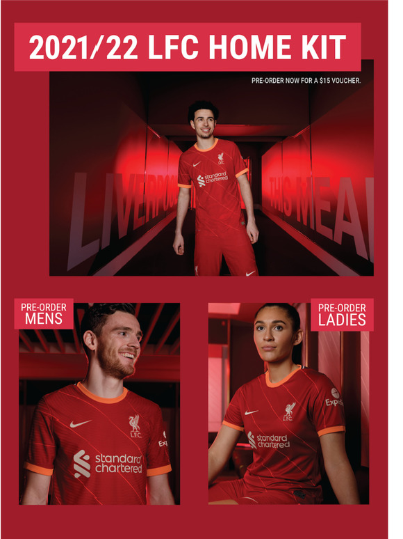 liverpool nike kit pre order