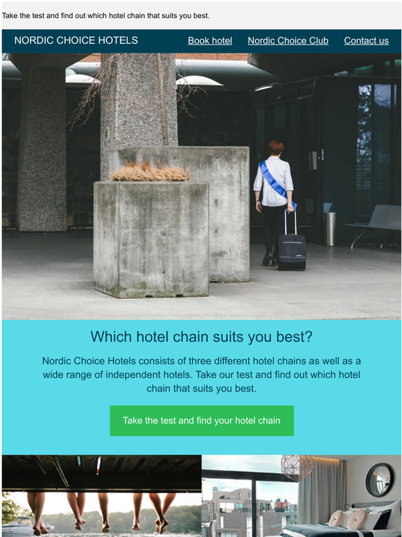 Which hotel chain suits you best?