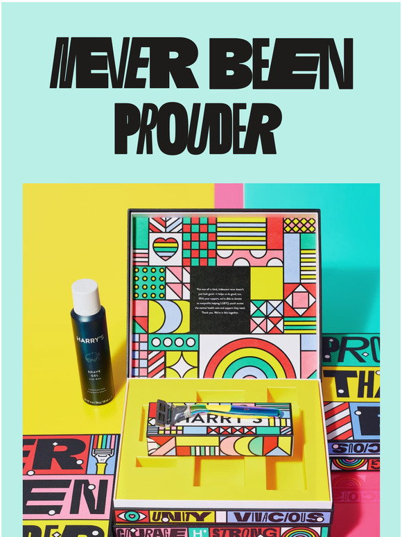 Target Pride Razor Harry's: Introducing our Shave With Pride Razor | Milled