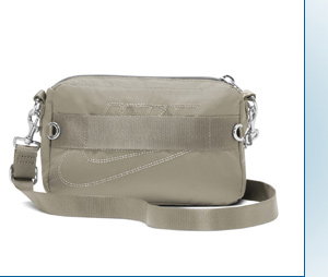 Sportswear Futura Luxe Crossbody Bag in Beige