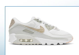 Women's Air Max 90 Sneakers in Chalk