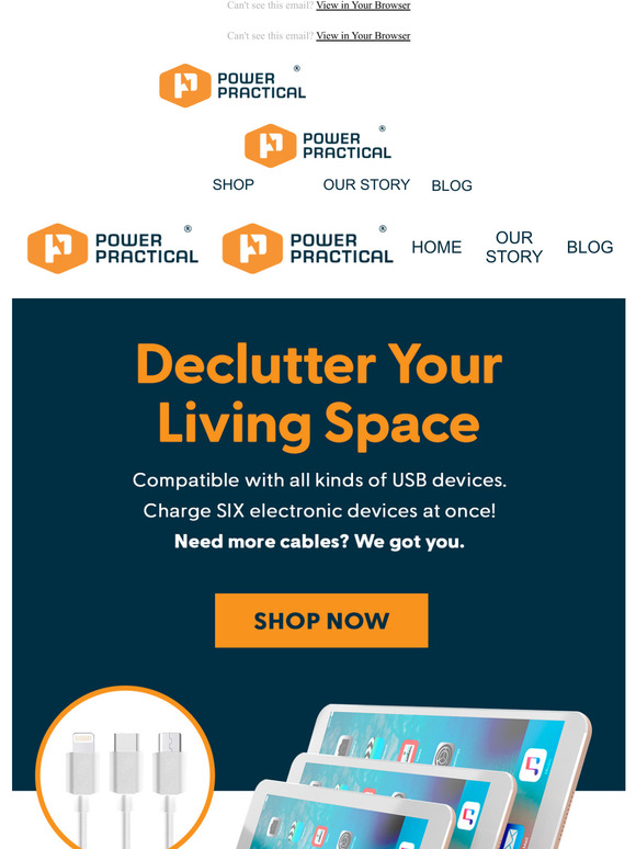 No more looking for outlets!