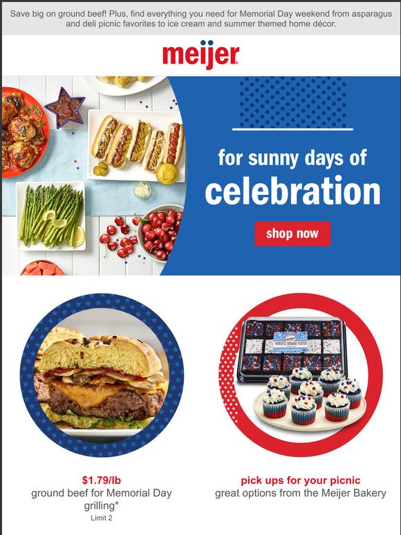 Meijer Get Ready for Memorial Day Weekend and Save Milled
