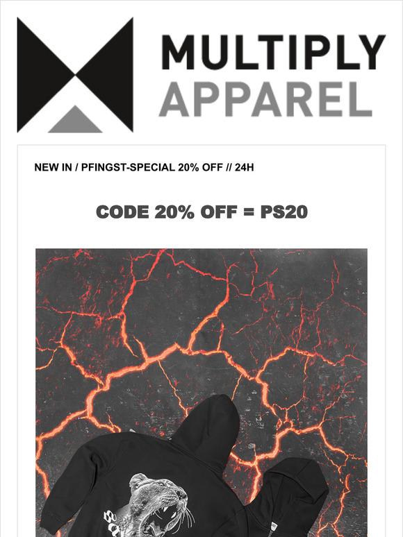 New IN / Pfingst-Special 20% Off // 24h
