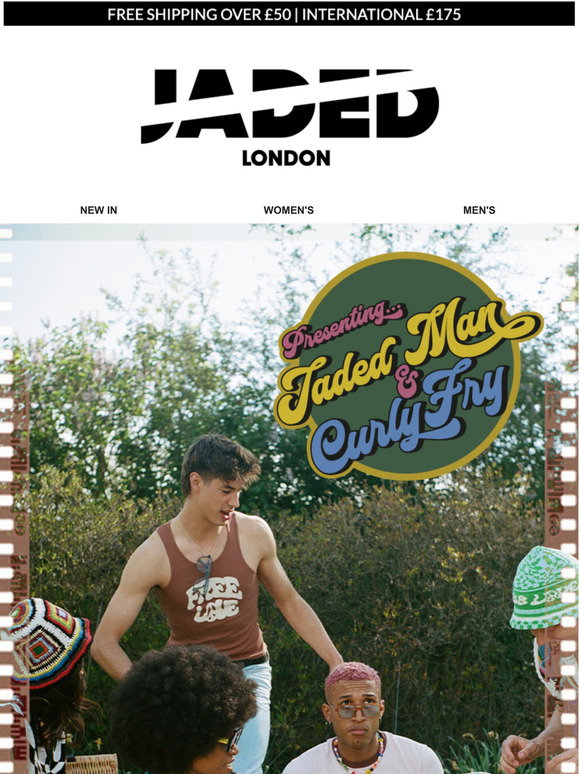 Jaded London: Jaded Man x Curly Fry | Milled